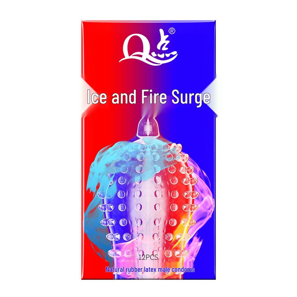 Women's Q-spot Ultra-thin Hyaluronic Acid Condoms: Long-lasting, Watery, Health-focused Erotic Design.