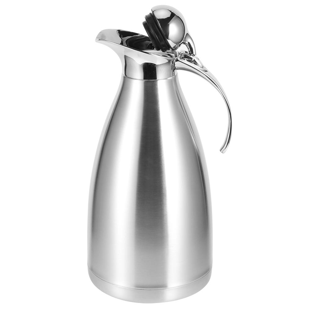 2L Doppelwandige Vakuumisolierung Kaffeekanne Thermische Isolierte Wasser Kaltes Wasser Flaschen Krug Haushalt