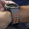 No Gap Band for Samsung Galaxy Watch 7 Ultra Band 47mm Silicone Wristband Sport Strap for Galaxy Ultra Watch Band 47mm Men Women