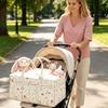 Cesto Portaoggetti Grande Capacità per Nursery Borsa Pannolini Portatile Regalo per Baby Shower