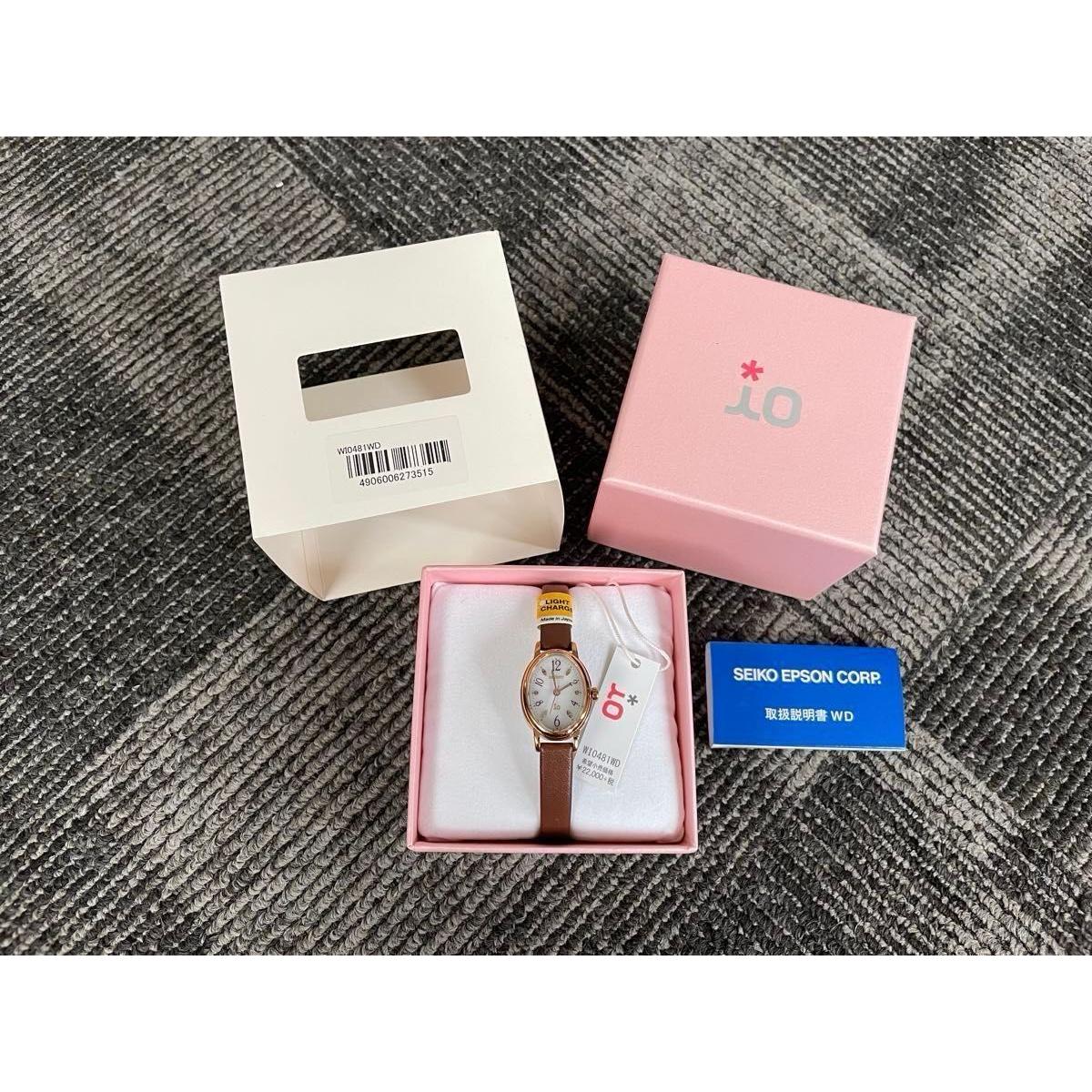 Used New and unused ORIENT Orient Ladies Watch io io