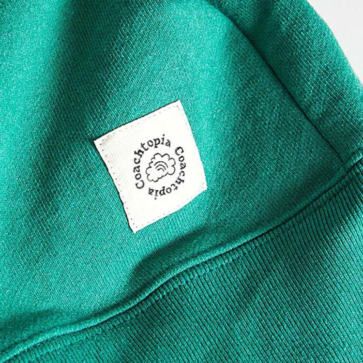 Coach Letter Logo Pattern Hooded Long Sleeve Sweatshirt Unisex sweatshirt Green CL506-GRU