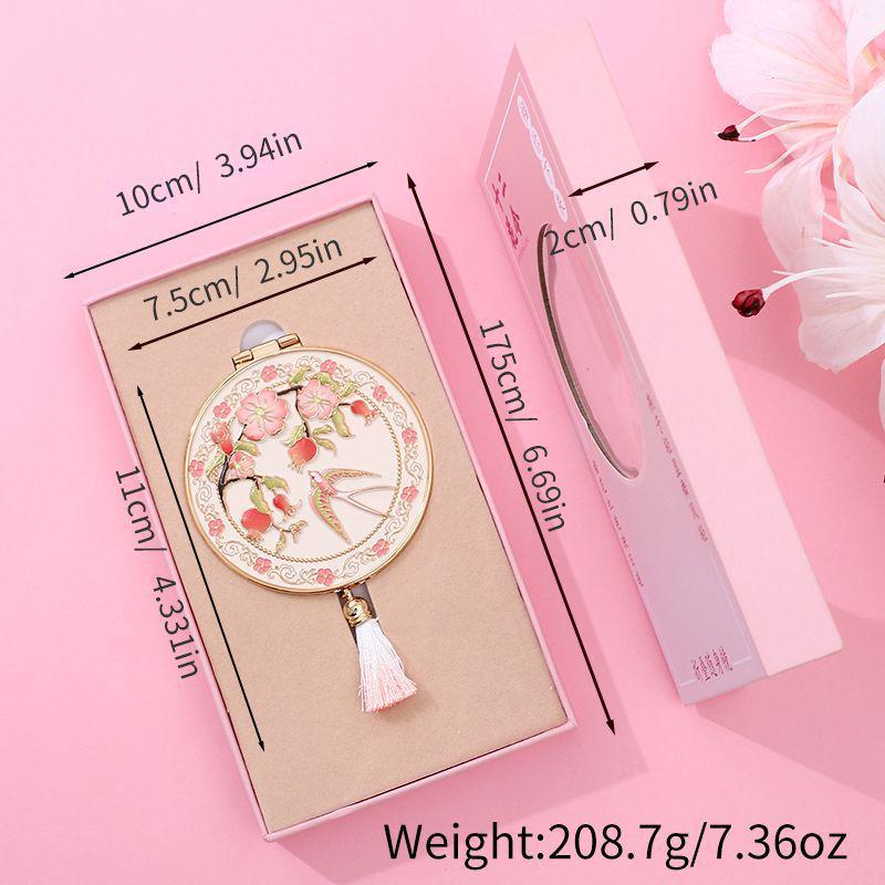 Xianci Palace Museum Retro Court Style Handheld Makeup Mirror