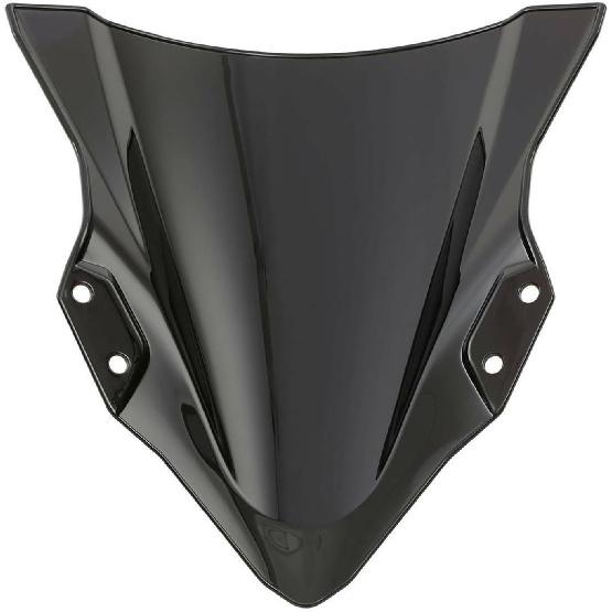 

Motorcycle Front Windshield Windshield Protection ABS Plastic Windshield Fit for Kawasaki EX400 Ninja 400 Ninja 250 EX400R 2018-2023 (Black) чёрный