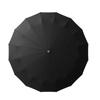 Bronze brushed 16-bone three-fold umbrella, automatic umbrella lettering anti-umbrella