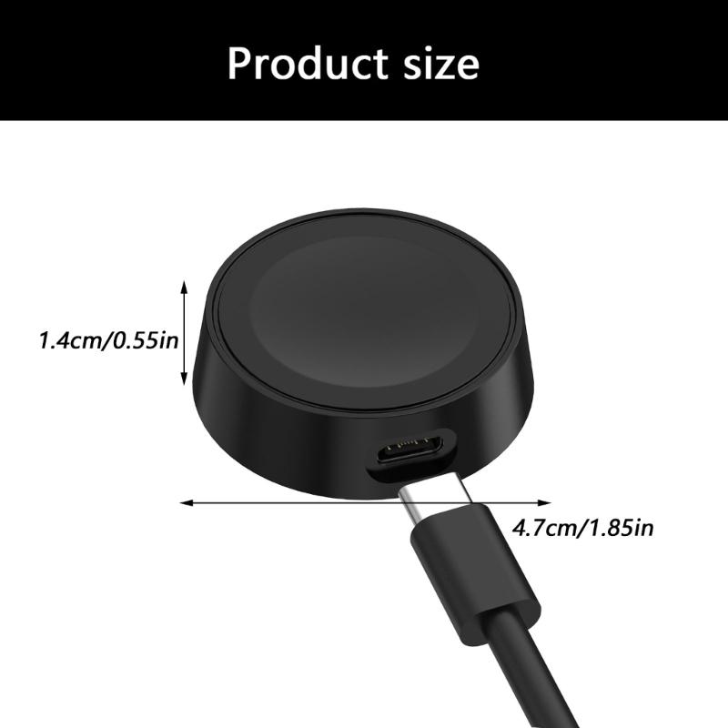 Schnellladestation Halter Für Smartwatches Leichtes Tragbares Design Überstromschutz Universelle Kompatibilität