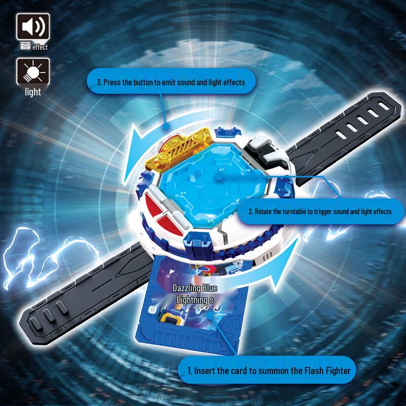 JUMPGO Card Warrior Transforming Robot Toys