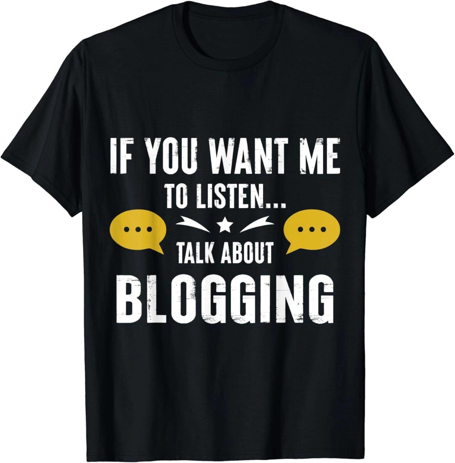 

Vintage Retro Style Design for Blogging lover Blogger Gift Unisex T-Shirt S