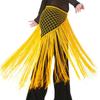 Hollow Dancing Waist Belt Long Tassel Belly Dance Waistband Sequin Waist Chain  Dancer Accessories