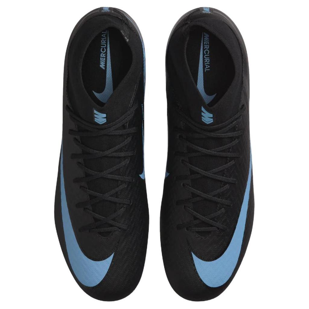 Nike Zoom Mercurial Superfly 10 Academy MG 2025 Shadow Pack Unisex Sneakers Black Ice-Blue FQ1456-001