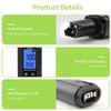 5-in-1 Digital Water Quality Tester TDS/EC/Temperature/Salinity/PH Meter for Drinking Water Hydroponics Aquariums Pools