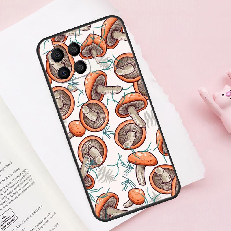 Wild Forest Mushroom For Samsung Galaxy M15 M55 M31 M51 M21 M11 M20 M13 M33 M53 M52 M32 M12 M34 M54 M14 Case