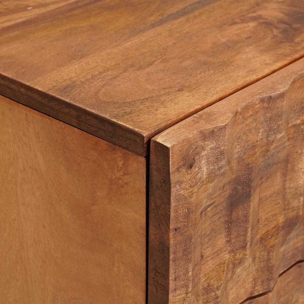 Nightstand Brown 50 x 33 x 62 cm Solid Mango Wood