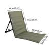 Camping Folding Chair Portable Lazy Chair Picnic Camping Back Chair Outdoor Fishing Chair Camping Furniture Outdoor Supplies