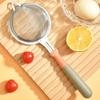 Edelstahl Sieb Filterlöffel Sojamilchlöffel Babynahrung Filter Sieb Saftfilter Küchenfilter Mehlsieb YLE259