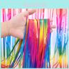 Macaron Gradient Rain Curtain For Colorful Birthday Party Decor And Wedding Backdrops