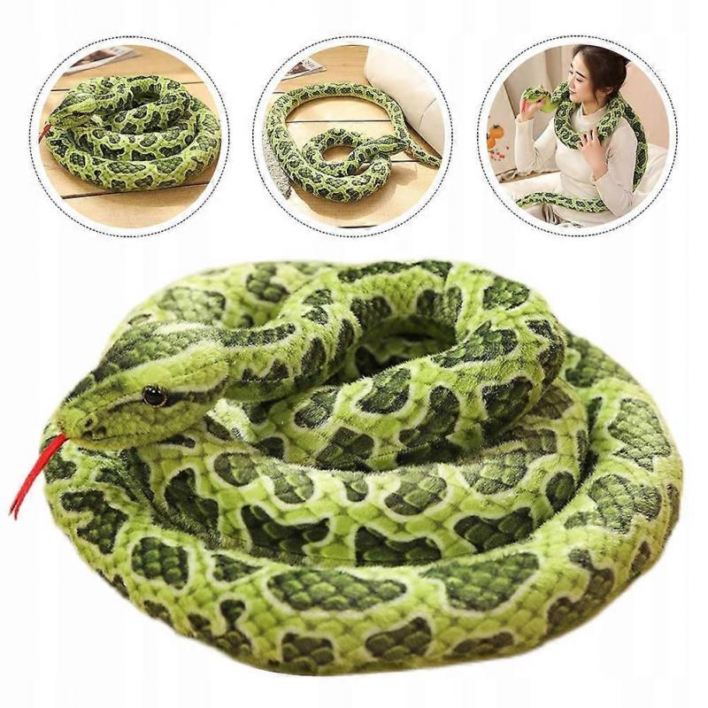 Plush Snake Halloween Decorations Pillow Toys