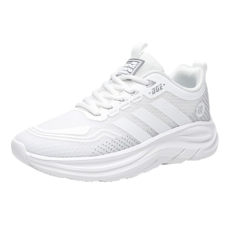 New sports shoes lightweight couple running shoes comfortable soft sole mesh breathable running shoes