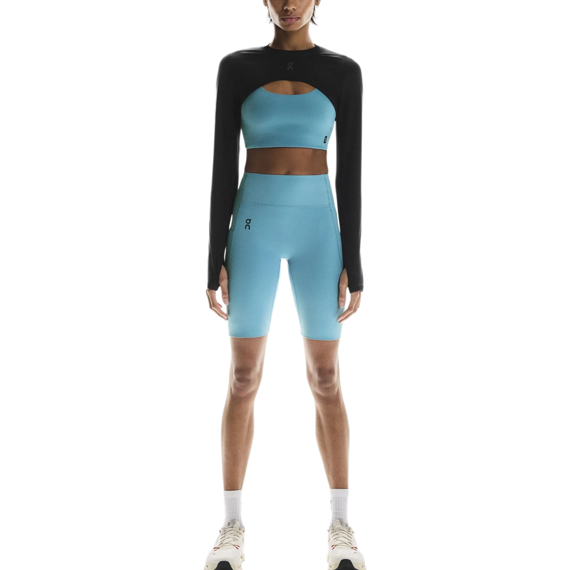 

На студии Болеро Удобная Модная Мягкая Футболка для Йоги с Длинным Рукавом Женские Топы 1WF31020553