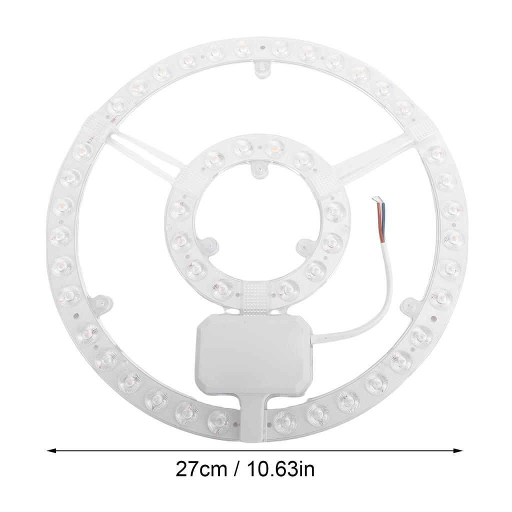 48W LED Lichtmaschine Nachrüstung Duale Farbwechsel Deckenleuchte Ersatzmodul Platine Panel für Wohnzimmer Schlafzimmer Rund