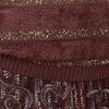 Maxza Sequin Stripe Loose Fit Boucle Knit Ze11qk015na