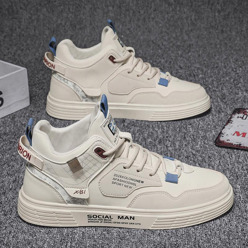 

Men s shoes high-top winter men s new autumn sports and leisure little white canvas student low-top board shoes trendy shoes 39