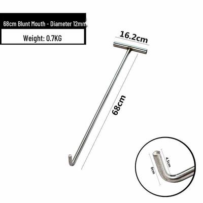 Thickened Stainless Steel Manhole Hook