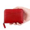 Yocipa Genuine Leather Mini Wallet, Bifold, Anti-Skimming, Card Case, Coin Purse, Multifunctional, Popular Leather Compact Wallet for Women (Fruit