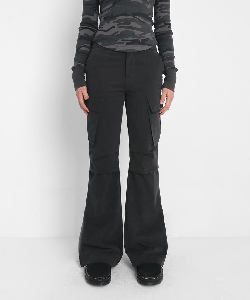 Saendeulig Bootcut Cargo Pants_Charcoal