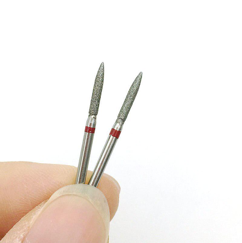 10 ks/sada Zubní diamantové frézy Vrtáky Vysokorychlostní násadec Leštění Bělení Produkt Zubní frézy Vrtačka FO-21F