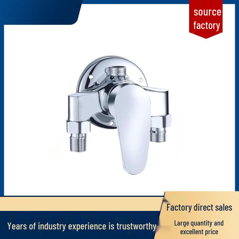 JueCeng Exposed Copper Hot & Cold Mixer Shower Valve