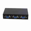 Switch VGA a 2 porte 15 pin femmina Supporta 1920x1440 Scocca in metallo Scatola switch VGA 2 in 1 out per PC TV