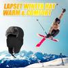 [lapset] Pilot Flight Cap with Mask – Warm Winter Aviator Hat with Fleece Lining for Men & Women, Cold Weather Outdoor Cap
