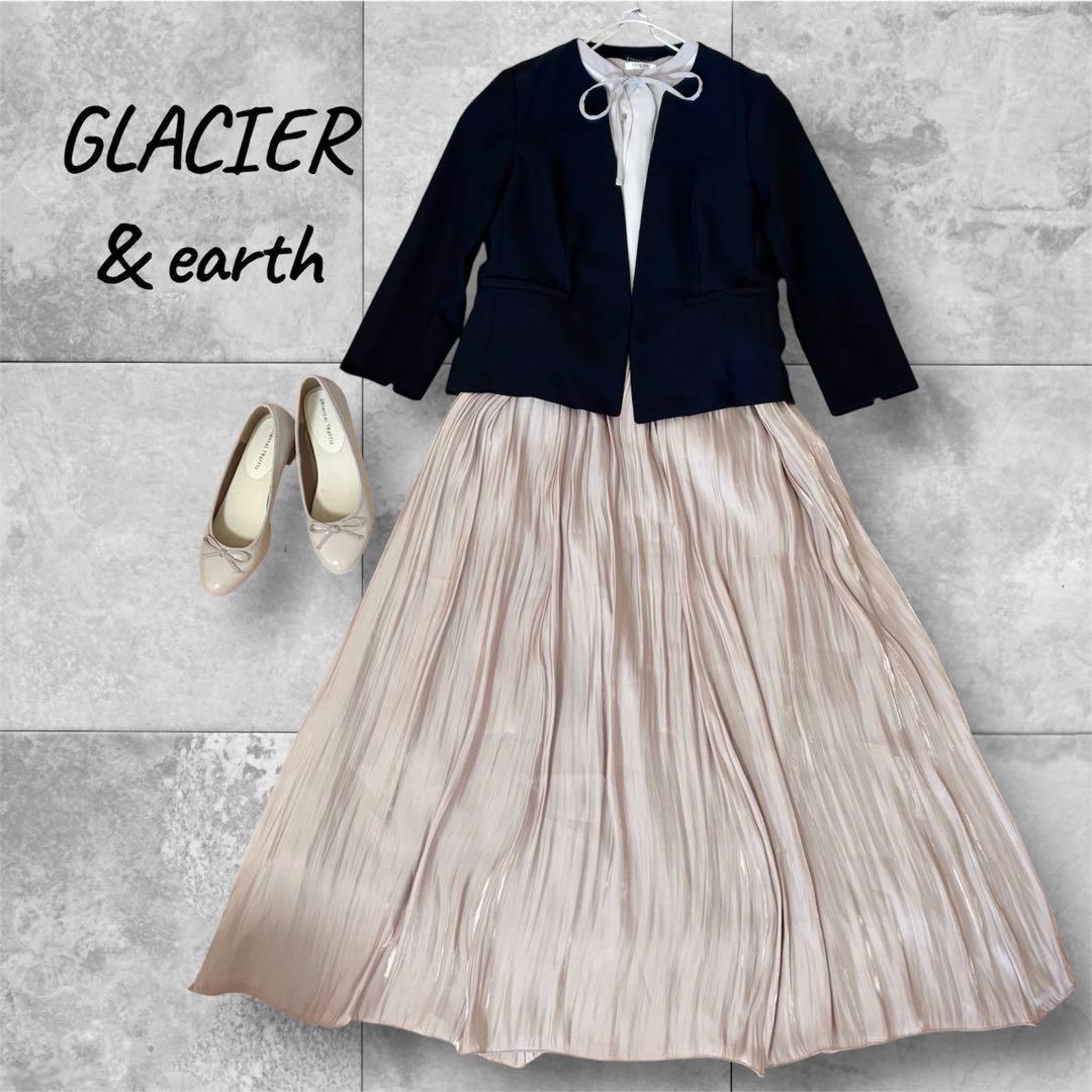 [Good Condition] GLACIER earth 3-piece setup Mama Coordination L.M