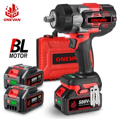 Brushless 2800N.M Electric Impact Wrench 2800W 1/2 Inch Cordless Torque Wrench Screwdriver Power Tool For Makita 18V Battery