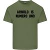 Arnold Is Numero Uno Schwarzenegger Gym Unisexs Light Cotton Tshirt