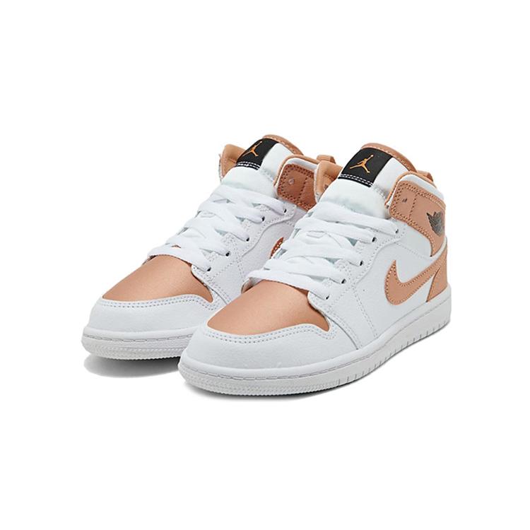 Jordan 1 Mid White Rose Gold PS 640737-190