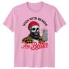 Dads With Beards Are Better Unisexs TShirt Hipster Skeleton Dad Fathers Day