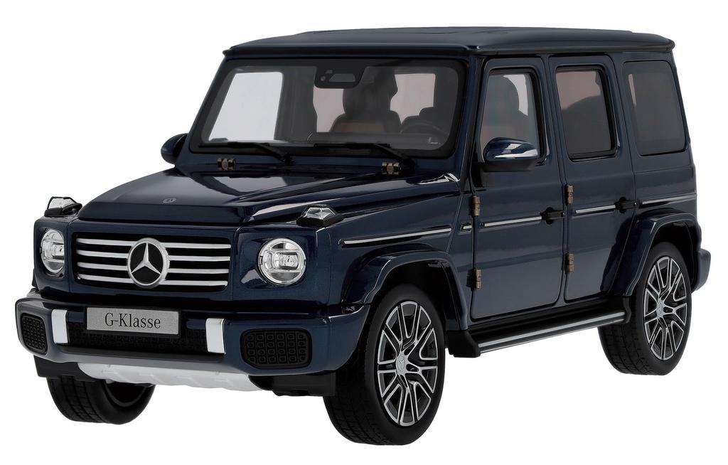 Genuine AMG Line Sodalite Blue Scale Model [Mercedes-Benz Collection] G-Class (W465) 1/18