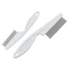 2Pcs Pet Hair Comb with Stainless Steel Fine Teeth Crust Mucus Tear Stain Remover Multifunctional Dog Cat Grooming Comb Pet Supplies