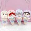 G triger Ice cream shaped stuffed toy kigurumi 10cm stuffed clothes cotton doll clothes sew life kigurumi pink triger for push sewing [cone] g.triger