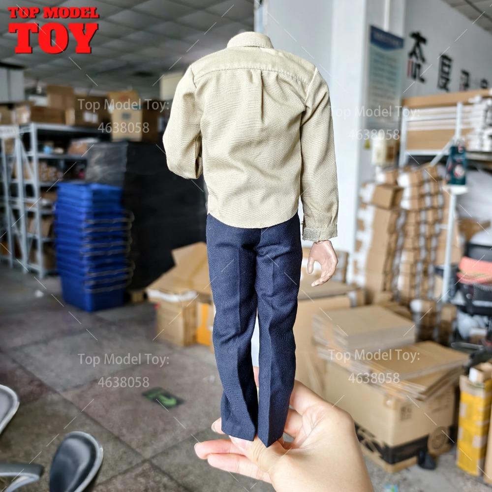 Big Discount 1/6 Scale T-shirt Long Sleeved Shirt Pants Clothes AccessoryModel for 12" Male Soldier Action Figure Body Body Doll