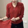 Knitted Sweater Autumn Winter Korean Style Versatile Fashion Floral Sweater Top