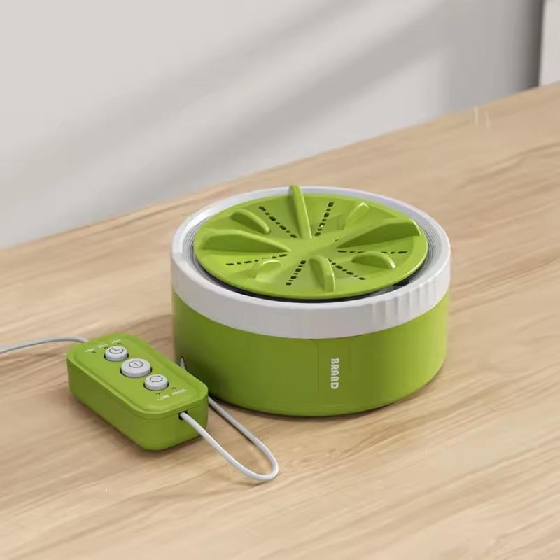 Máquina de Lavar Mini com Temporizador de 3 Marchas Máquina de Lavar Portátil com Turbina Rotativa Máquina de Lavar Roupa Íntima Meias Roupas de Bebê