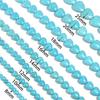 1String Multisize Natural Stone Beads Charm Heart Shaped Spacer Turquoise Beads For DIY Bracelet Necklace Jewelry Accessories