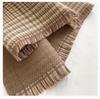 Scarf Women's Winter Fashion Versatile Houndstooth Love Shawl Outer Layer Thickened Warm High End Imitation Cashmere Scarf