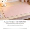 Noteory Waterproof PU Leather Desk Mat - Anti-slip, Large Size for Office & Home