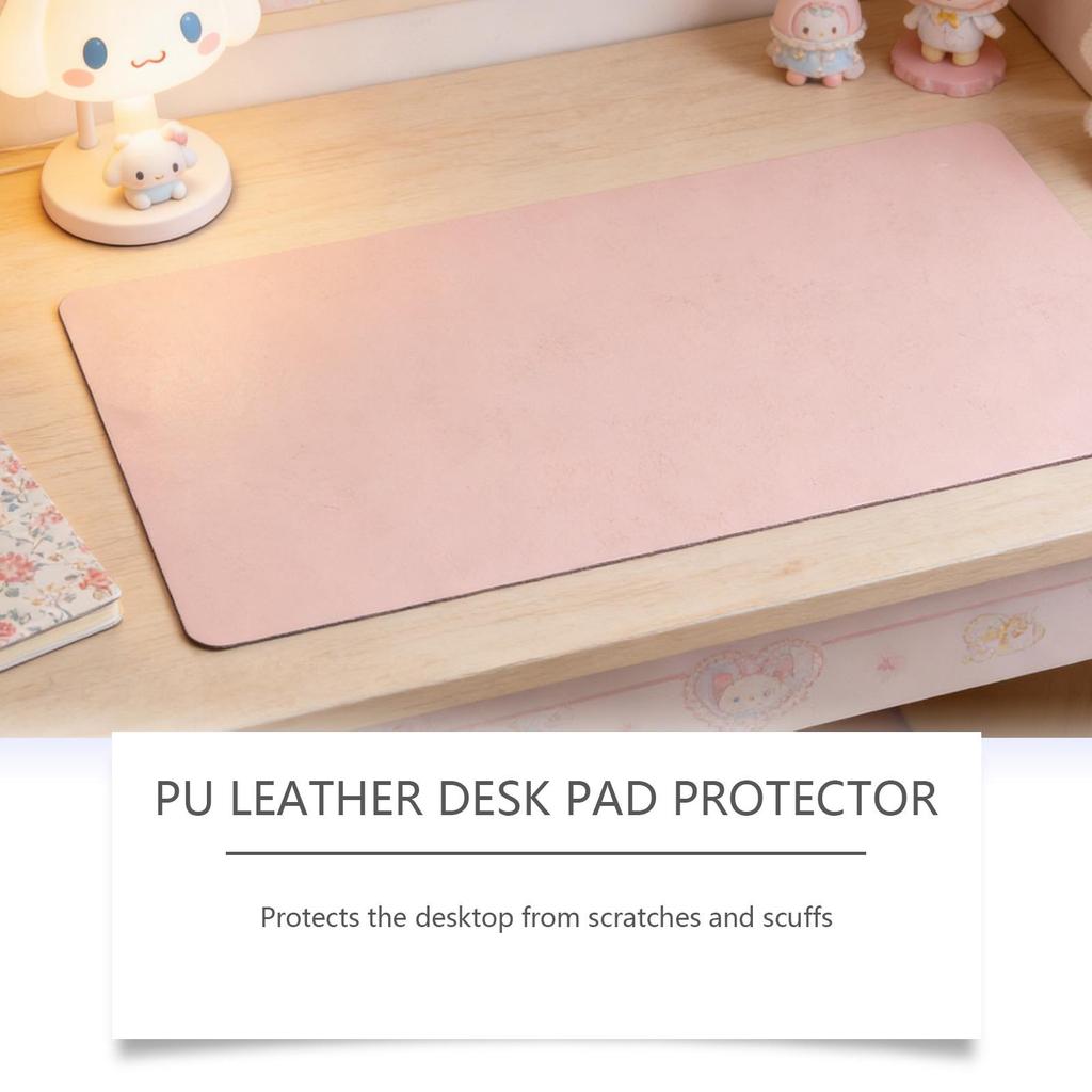 Noteory Waterproof PU Leather Desk Mat - Anti-slip, Large Size for Office & Home