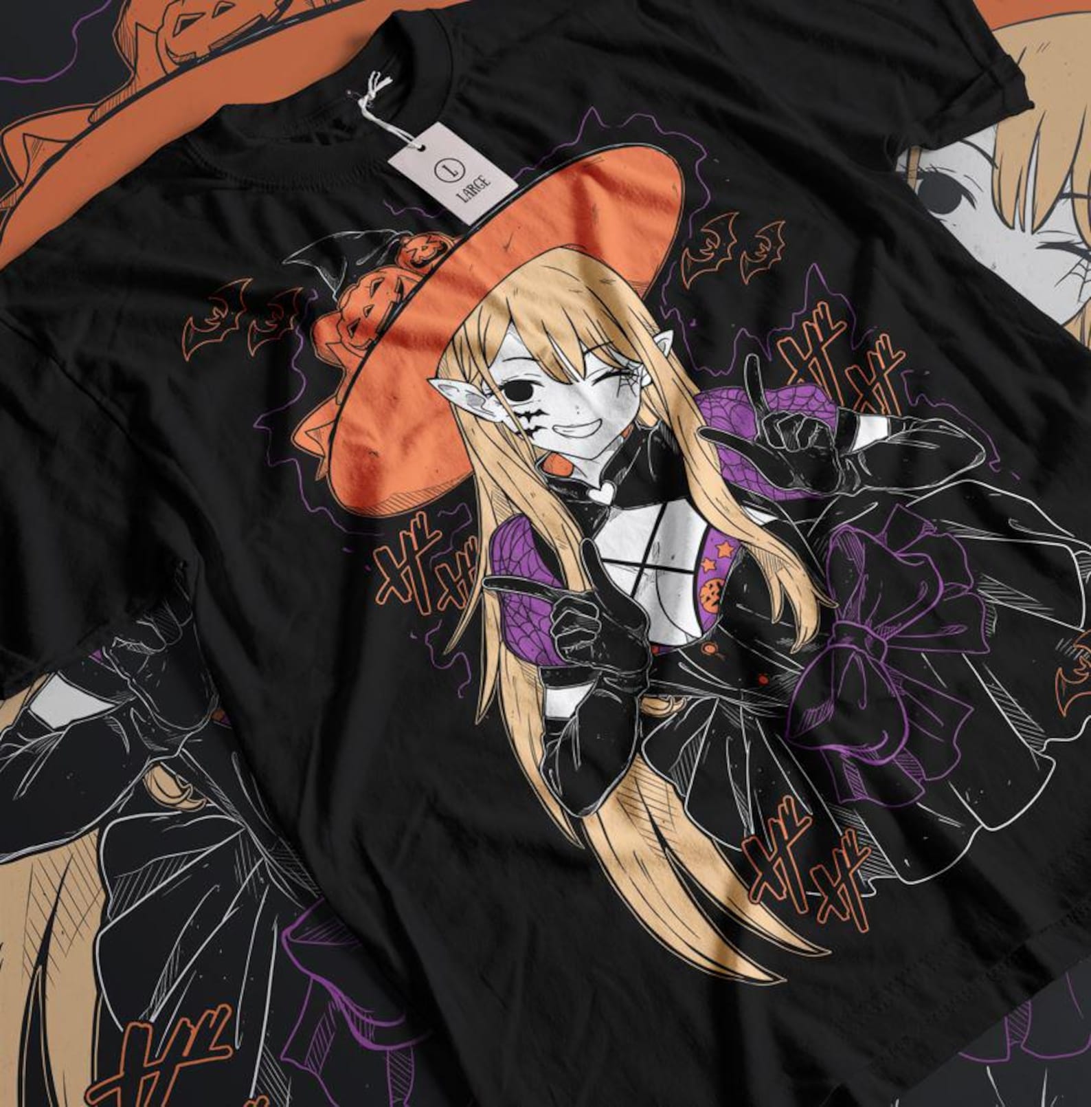 Unisex My Cosplay Darling Anime T shirt, Marin Manga Waifu Graphic Tee Shirt 4XL