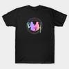 Men Black Print T-shirt Xena &Amp; Gabrielle Pastel Chakram No-Cut Transfer Paper Print Cotton Tshirt